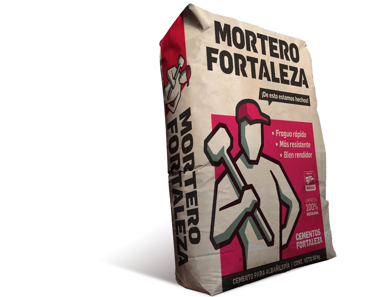 Mortero Fortaleza 50kg | Materiales para construcción